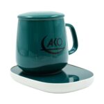 ماگ حرارتی آکو مدل MUG-1 به همراه صفحه گرم‌کن برقی