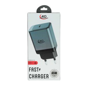 آداپتور 45W فست شارژ آکو مدل AH-46