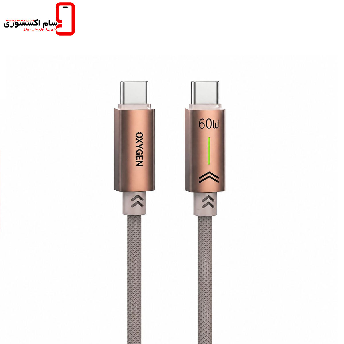 کابل شارژ تایپ سی به تایپ سی اکسیژن LX-47
